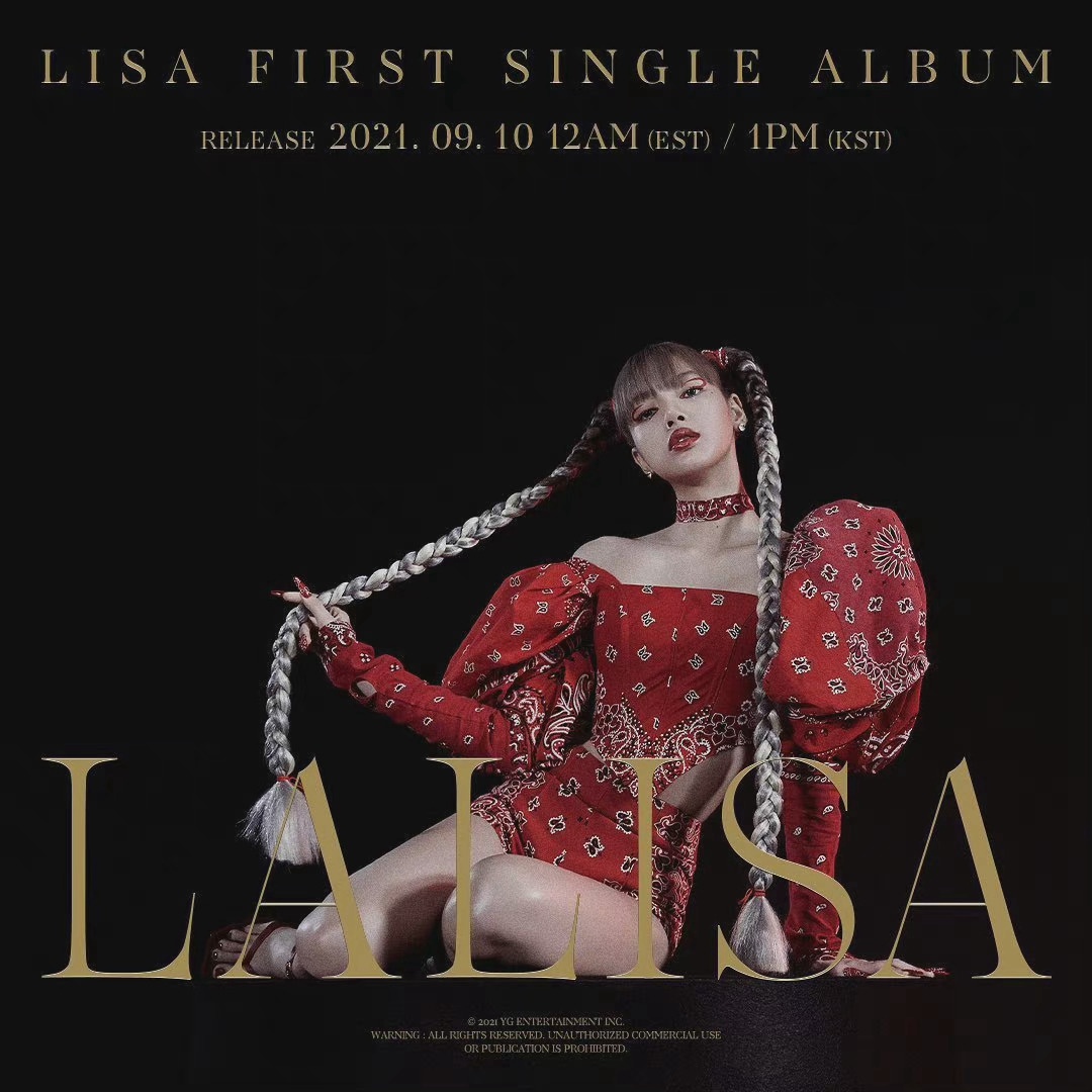 LISA首张单曲回归预告照化身长发辣妹  第5张