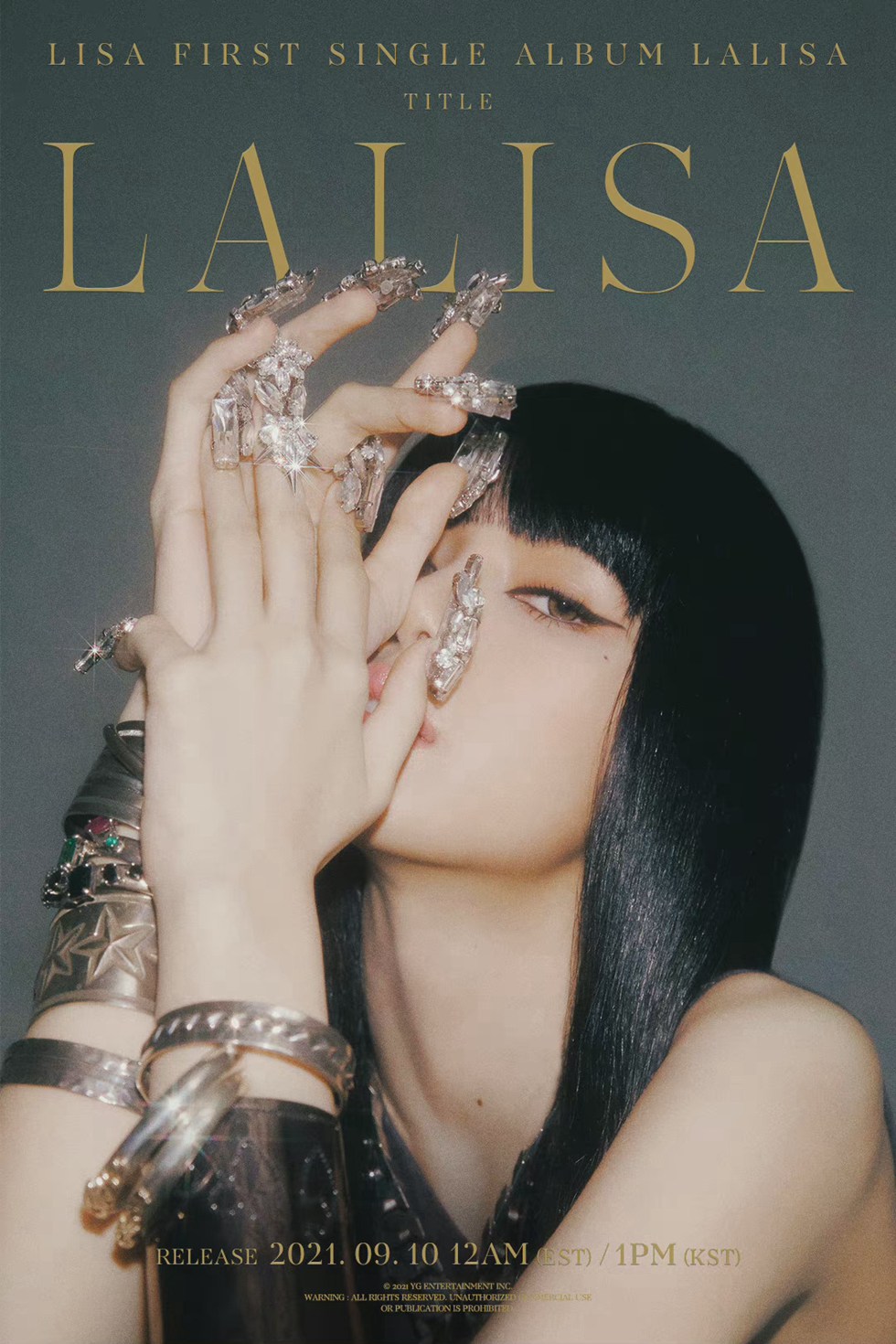 LISA首张单曲回归预告照化身长发辣妹  第2张