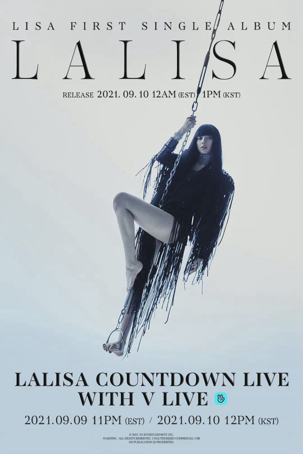LISA首张单曲回归预告照化身长发辣妹  第8张