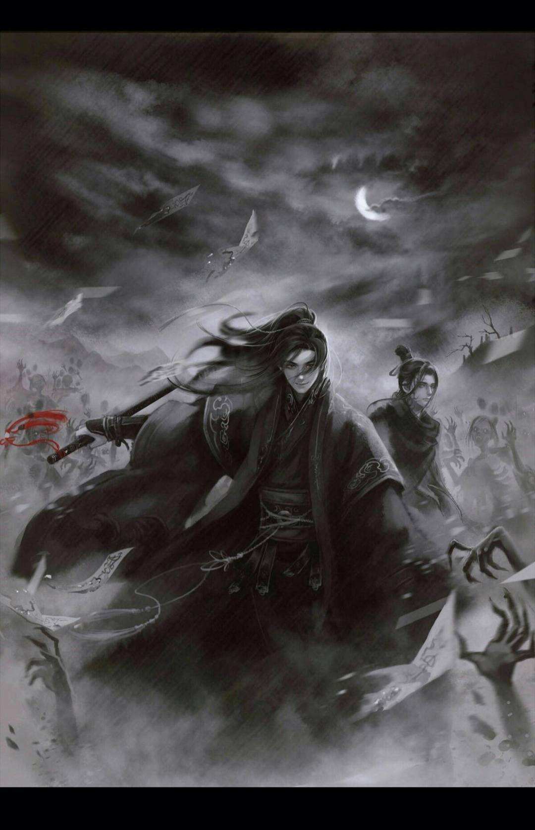 魏无羡图片集_《魔道祖师》漫画人物魏无羡高清图片  第4张