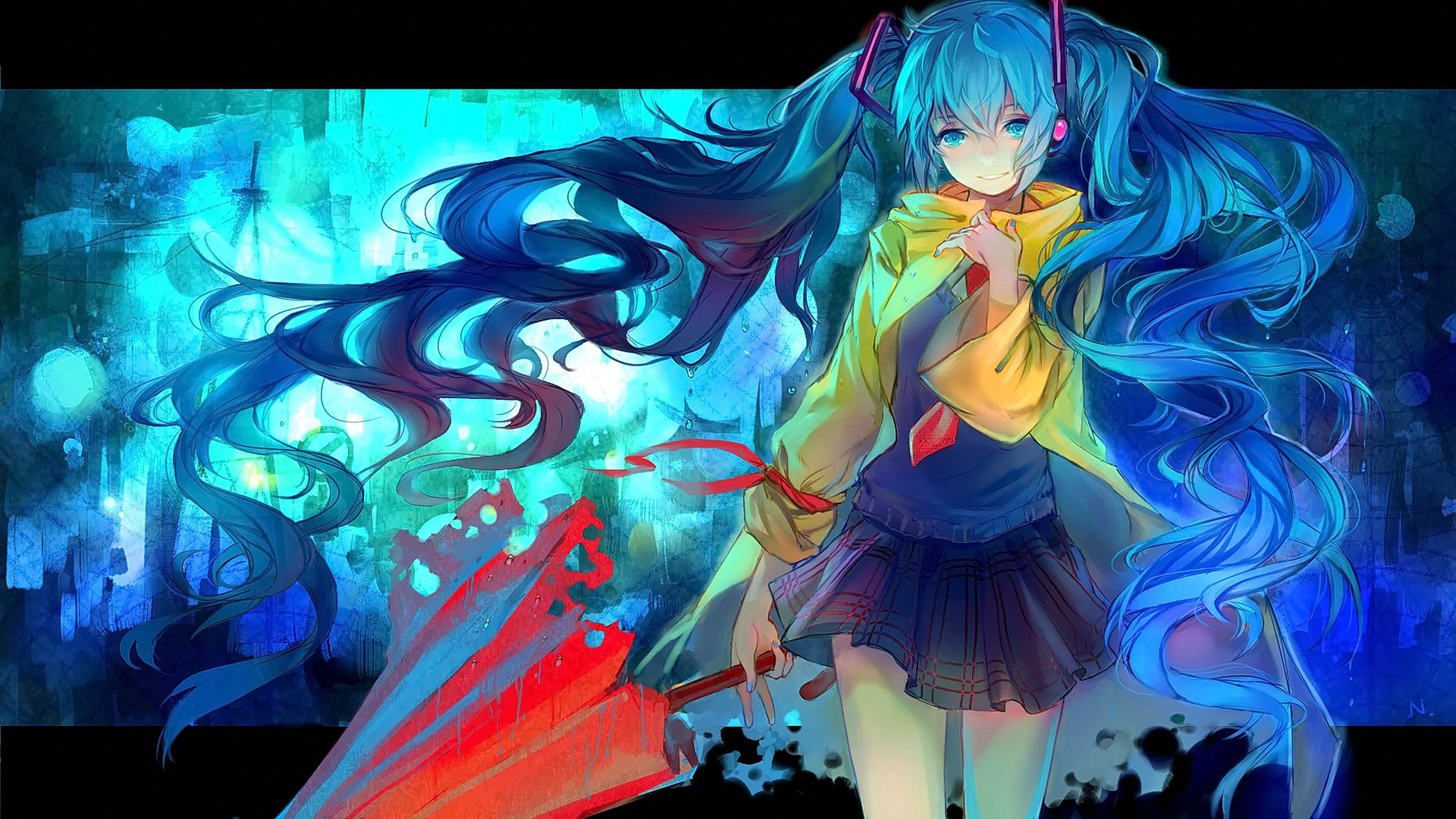 二次元虚拟人物初音未来插画鉴赏4月11日推荐二