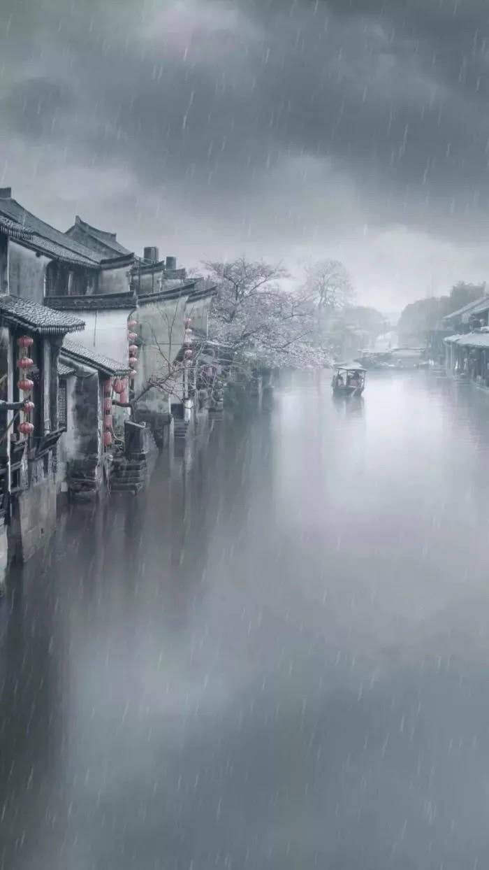 唯美中国风特色的场景插画美图，美轮美奂的古风特色场景