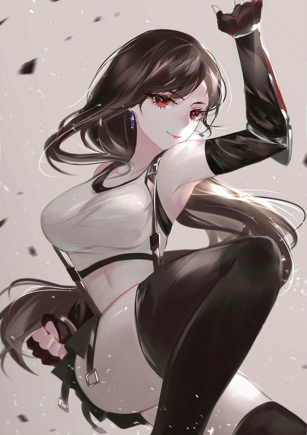 画师斗艳，各画师手绘同一素材吊带动漫美女，风格各异你喜欢哪个？  第4张