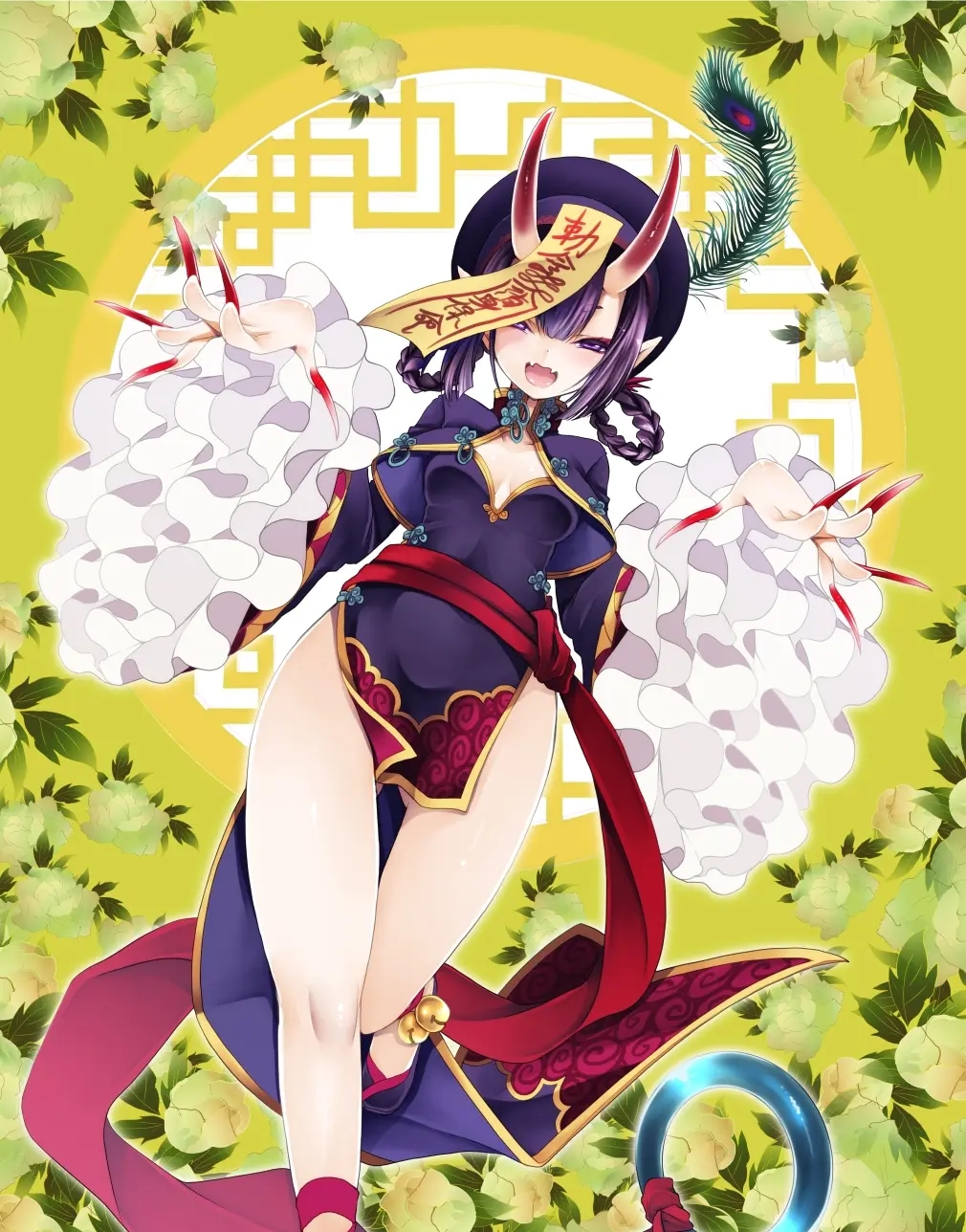 手游《Fate/Grand Order》中的酒吞童子性感美图