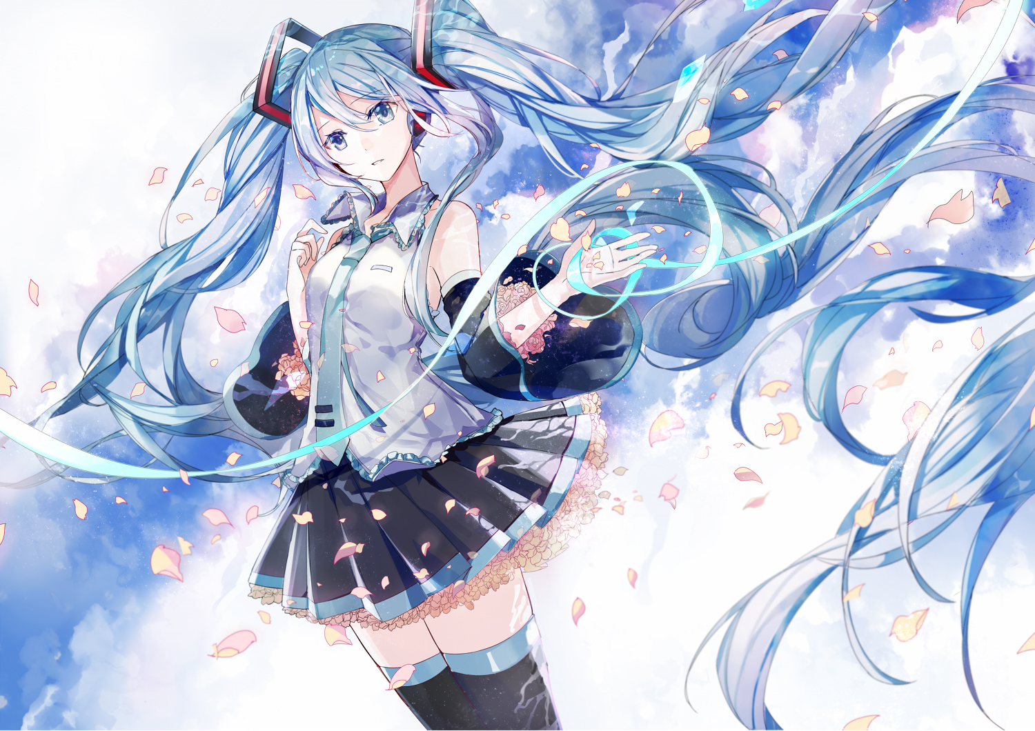 初音未来超清图片，精选一大票miku超清好看性感美图欣赏  第3张