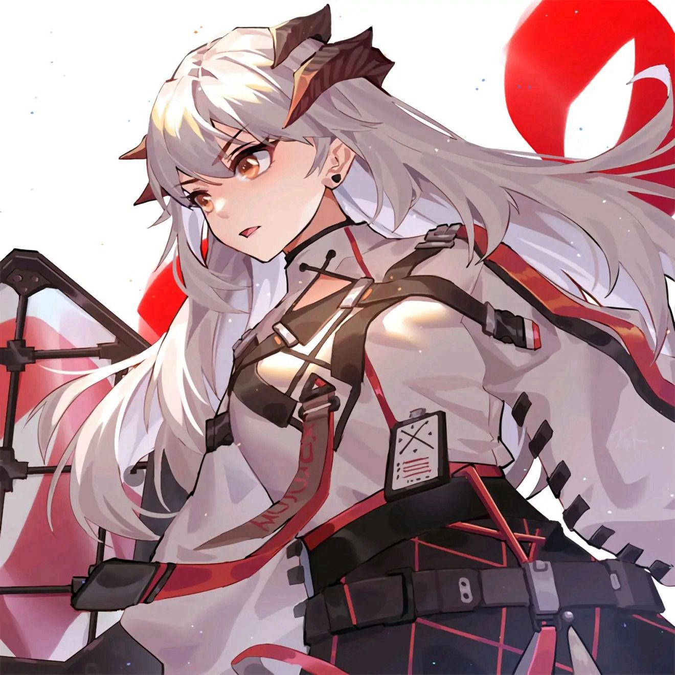 《明日方舟》动漫美图特辑，酷美十足好康的明日方舟动漫少女美图  第9张