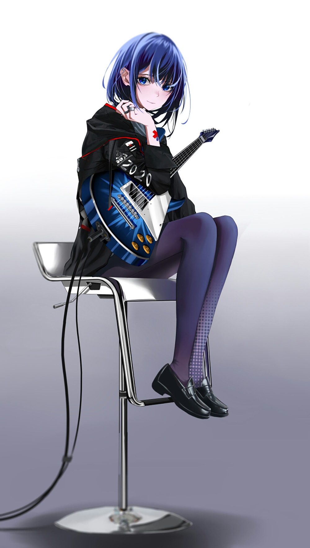 制服短裙丝袜动漫美少女精选图片  第11张