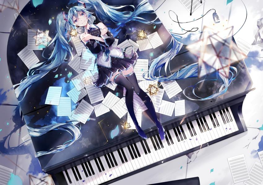 Miku初音未来可爱萝莉动漫图片 初音未来高清电脑推荐  第2张