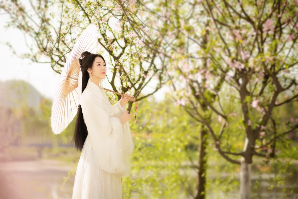 古韵古风：花季少女  赏沉鱼落雁,观闭月羞花 第4张