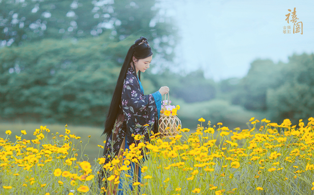 古韵古风：空山新雨后，天气晚来秋  赏沉鱼落雁,观闭月羞花 第2张