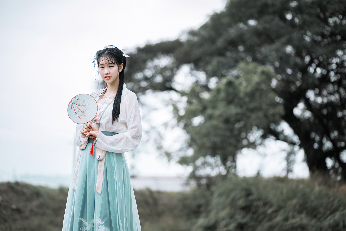 古韵古风：天青色等烟雨,而我在等你  赏沉鱼落雁,观闭月羞花