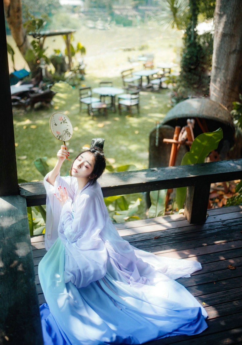 古风美女清新娇嫩古装灵动淑女  第3张