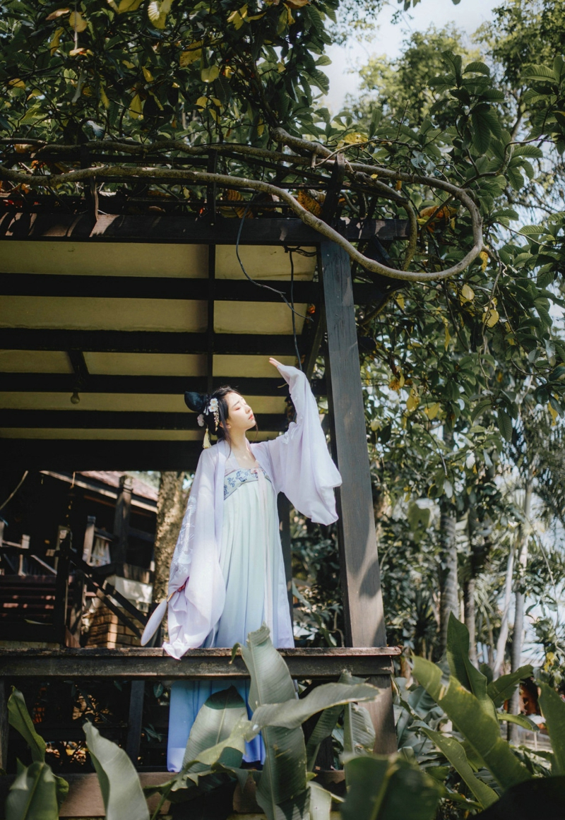 古风美女清新娇嫩古装灵动淑女  第4张