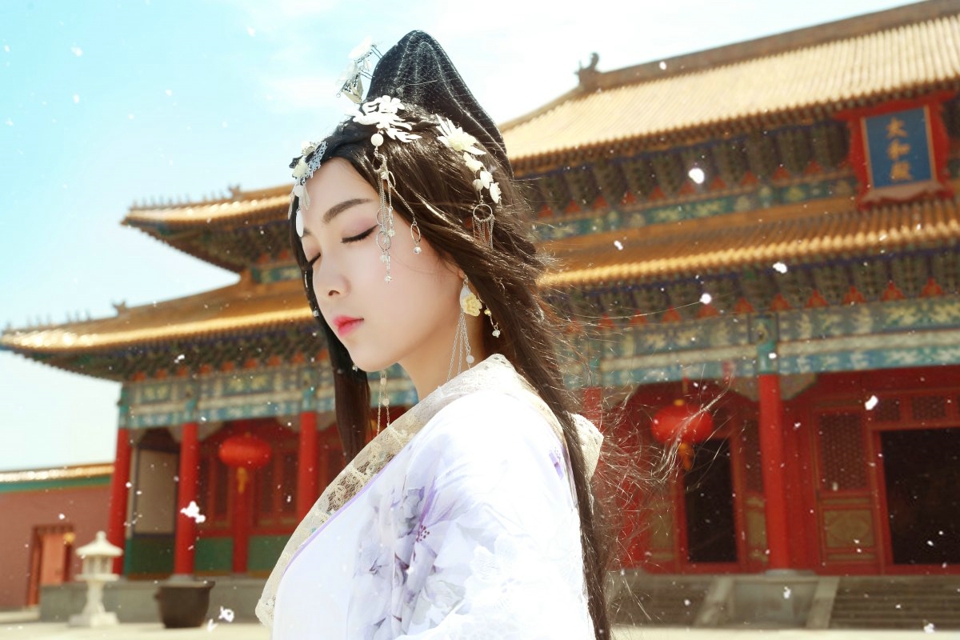 祸国古装美女御姐叶曦禾COS正片  第3张