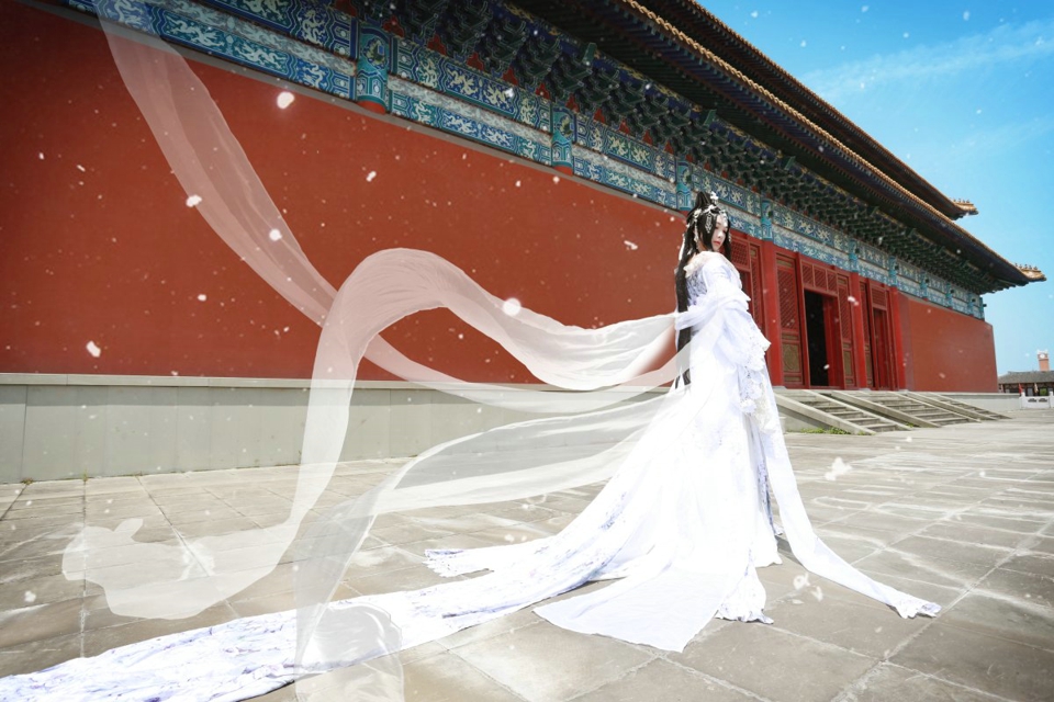 祸国古装美女御姐叶曦禾COS正片  第4张