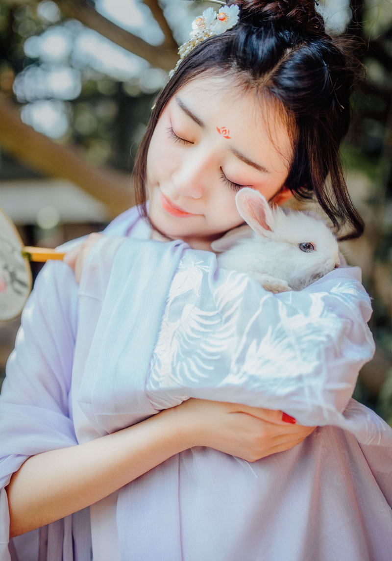 古装少女凉亭优雅写真气质逼人  第7张