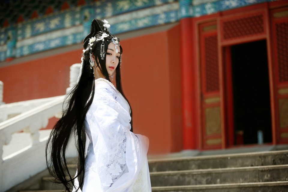 祸国古装美女御姐叶曦禾COS正片  第6张