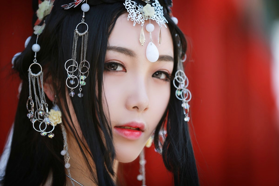 祸国古装美女御姐叶曦禾COS正片  第9张