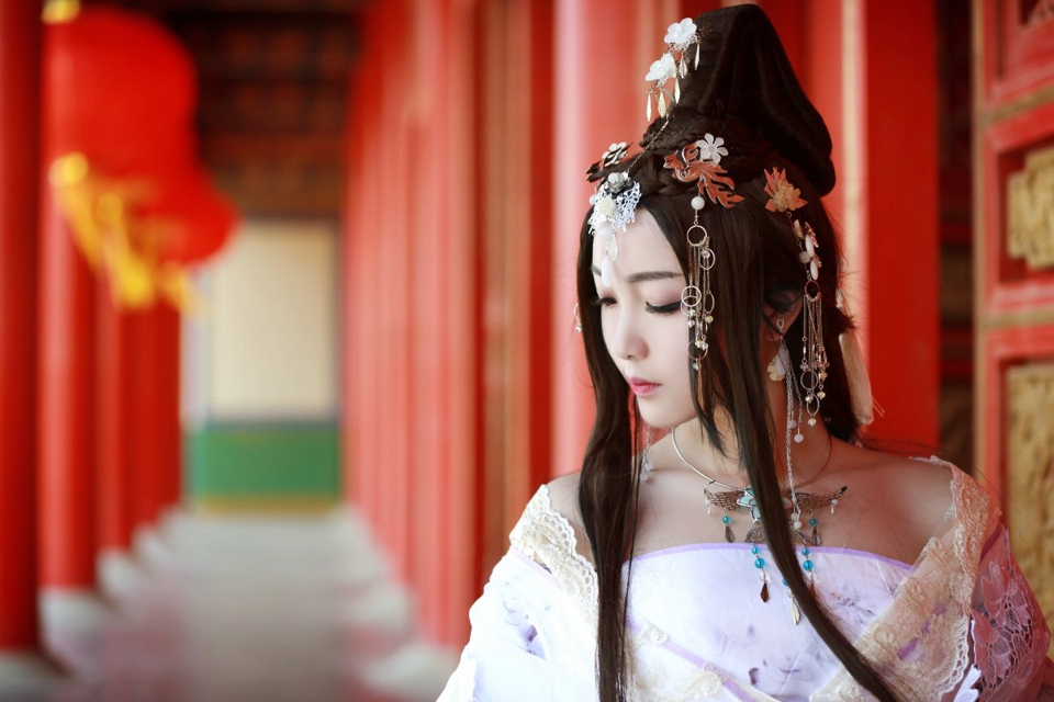 祸国古装美女御姐叶曦禾COS正片  第11张