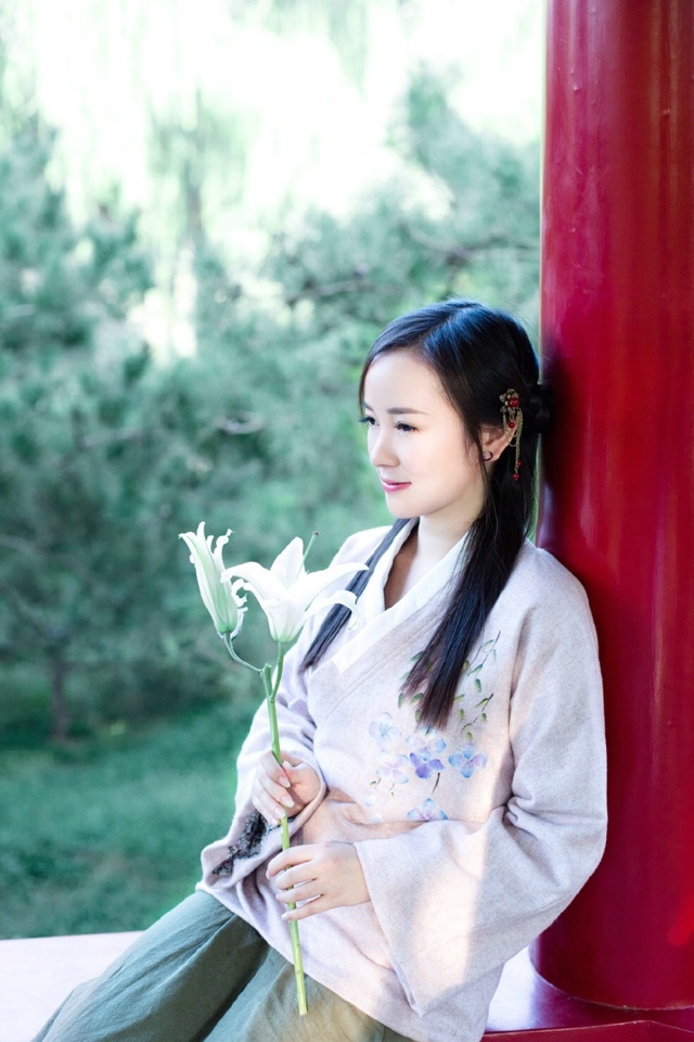 古装美女小家碧玉娇羞