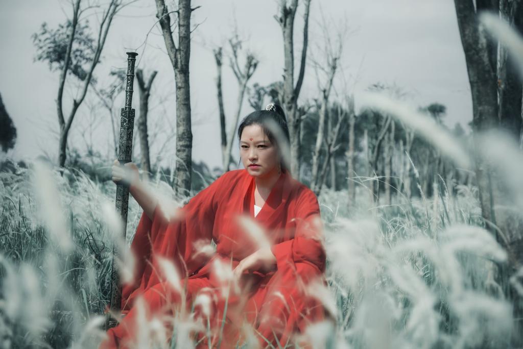 古风侠女气质英姿飒爽霸气美女图片  第8张