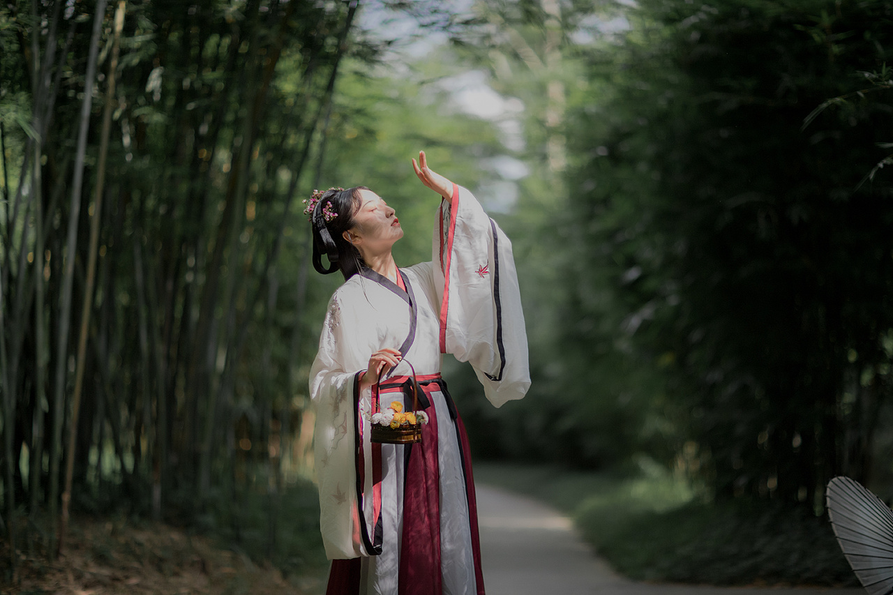 古装侠女英姿飒爽气质古装图片  第4张