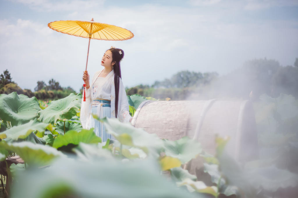 古装美女清新脱俗唯美古风摄影  第4张