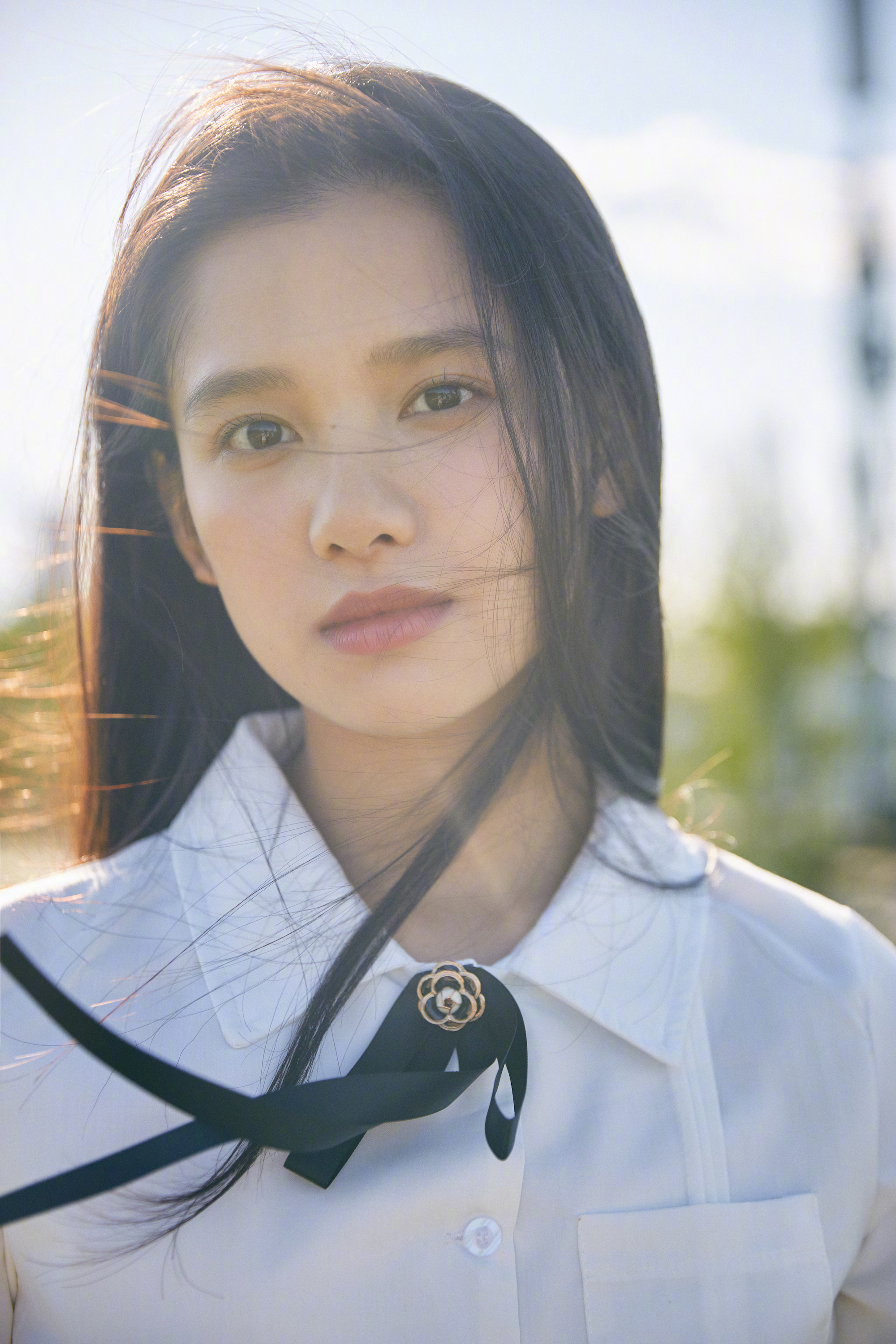 张婧仪校园初恋写真图片  第2张