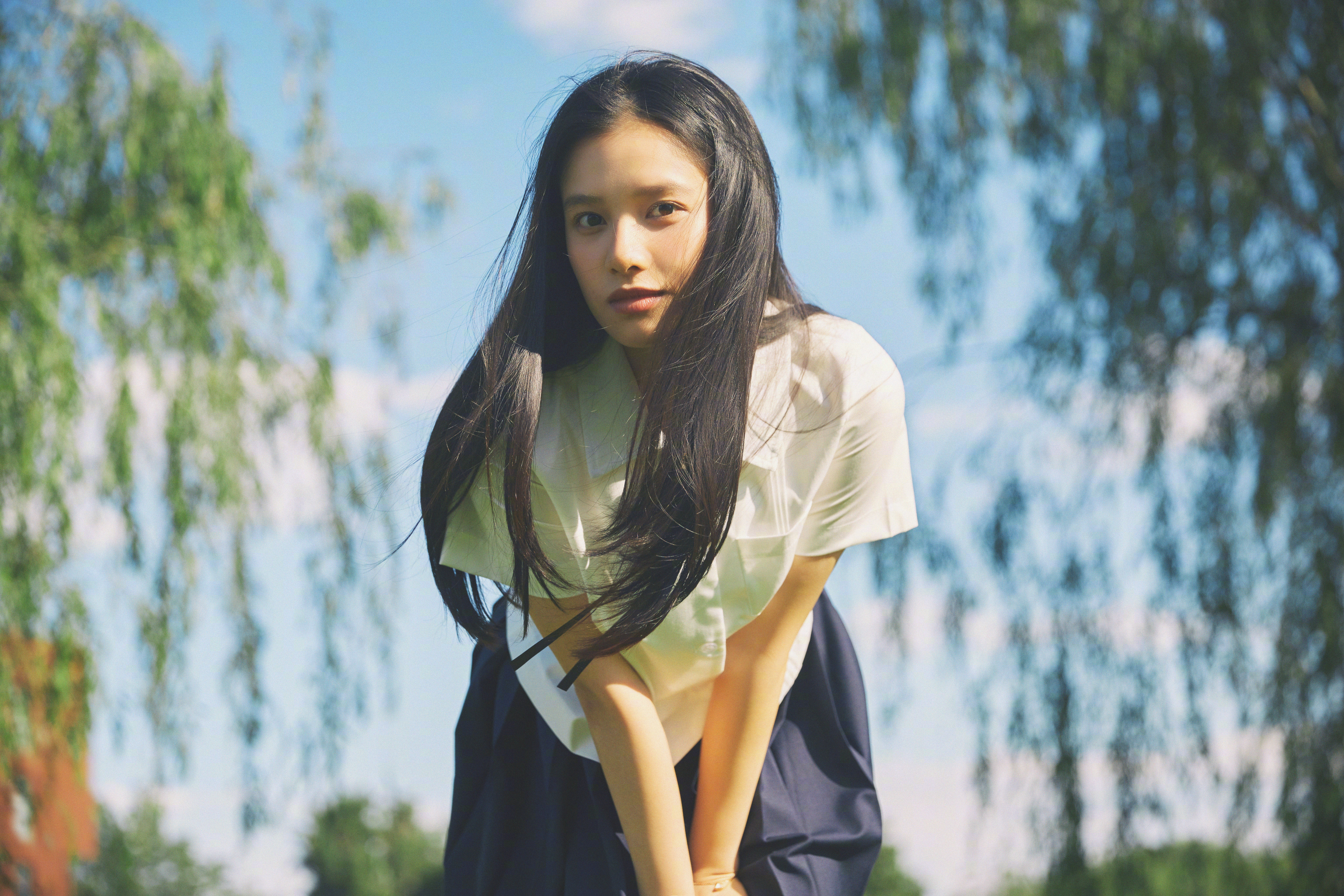 张婧仪校园初恋写真图片  第4张