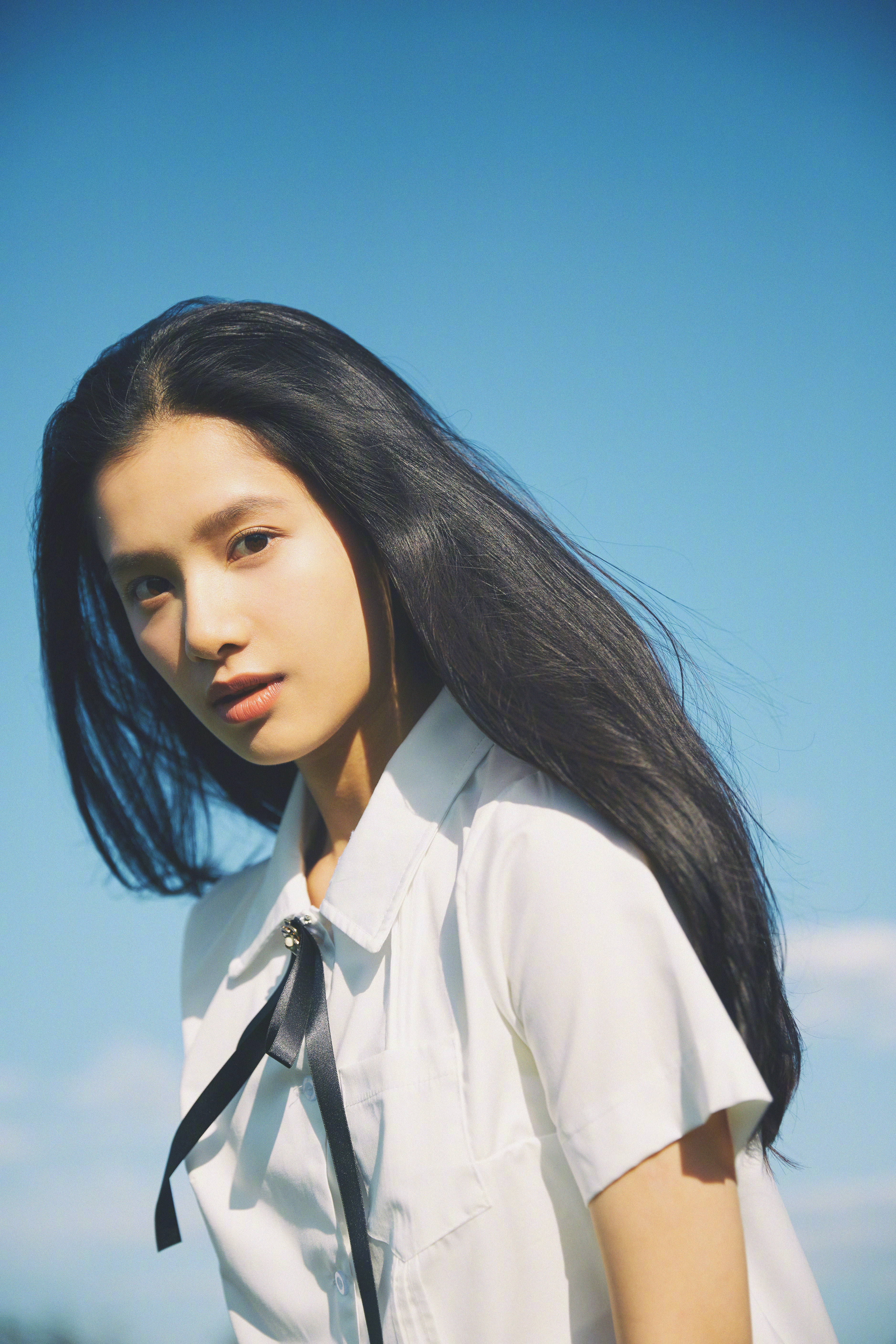 张婧仪校园初恋写真图片  第2张