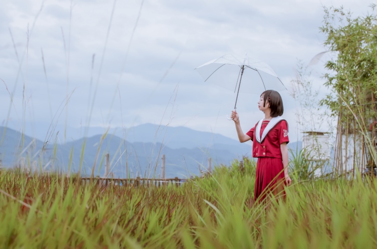 短发校园美女养眼香艳日式小清新写真图片  第2张