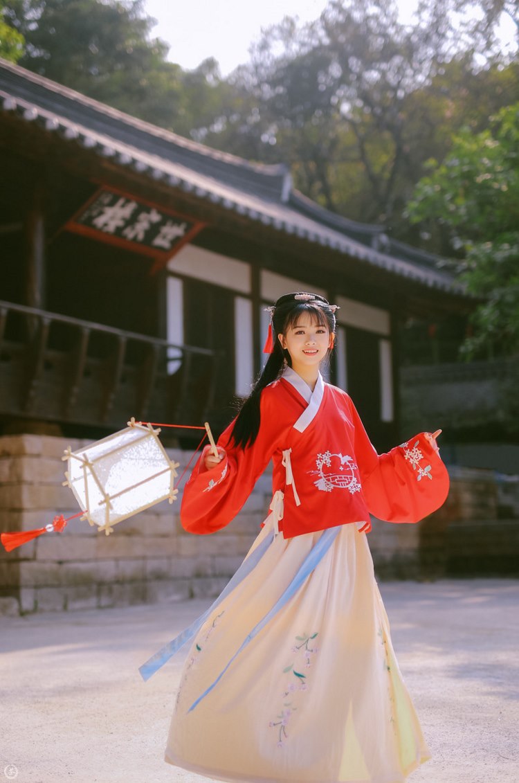 贴春联亚洲美女香艳清纯古风造型唯美文艺写真  第17张