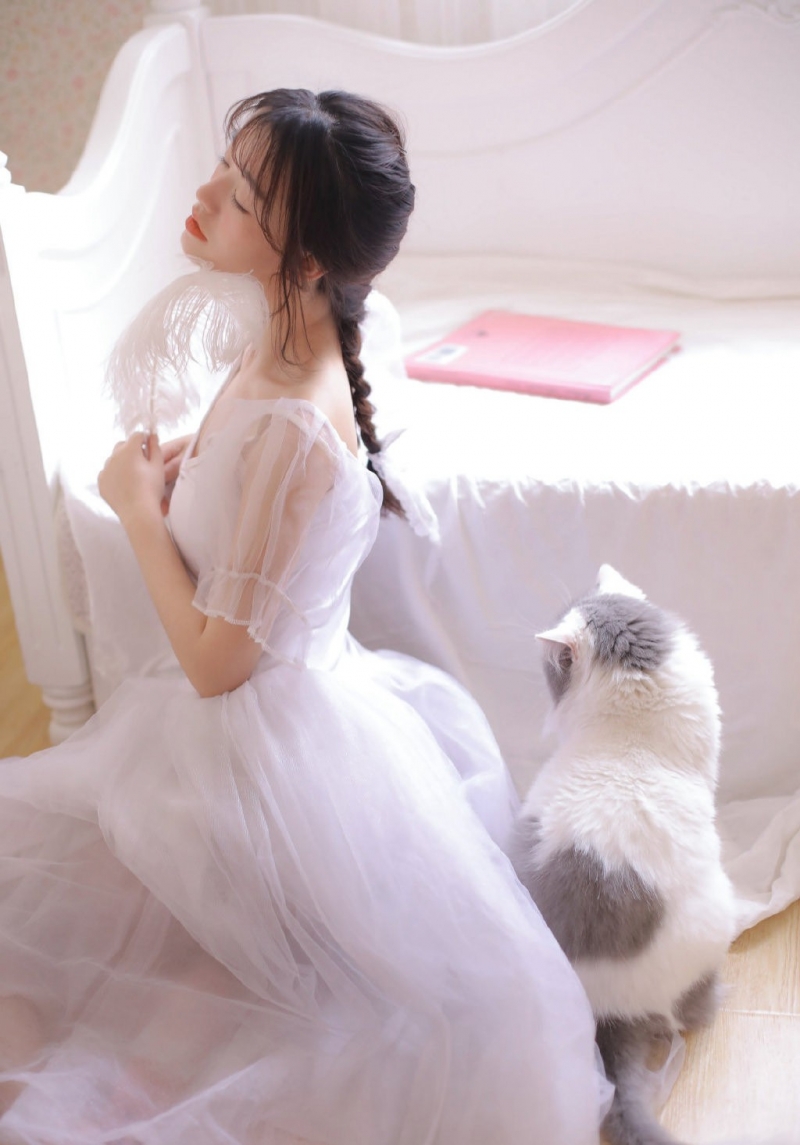 气质美女极品透视白纱裙唯美私照  第9张