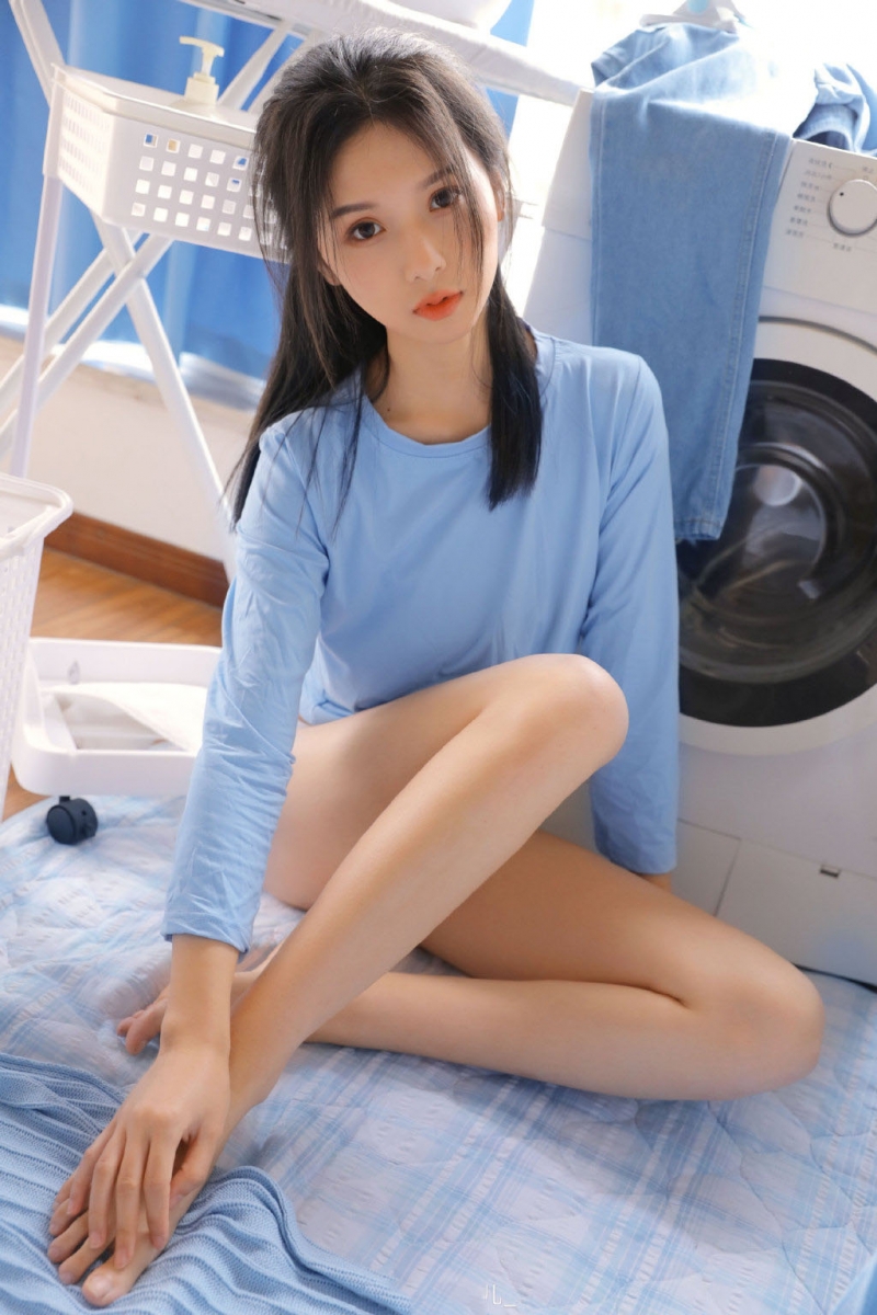 柠檬少女杏眼澄澈温柔无害女生照片  第5张