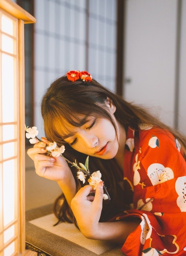日系和服美女软萌可爱图片  第5张
