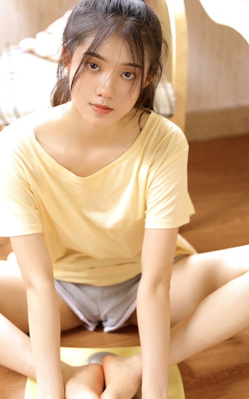 清纯女友长得亭亭玉立清新美女图  第9张