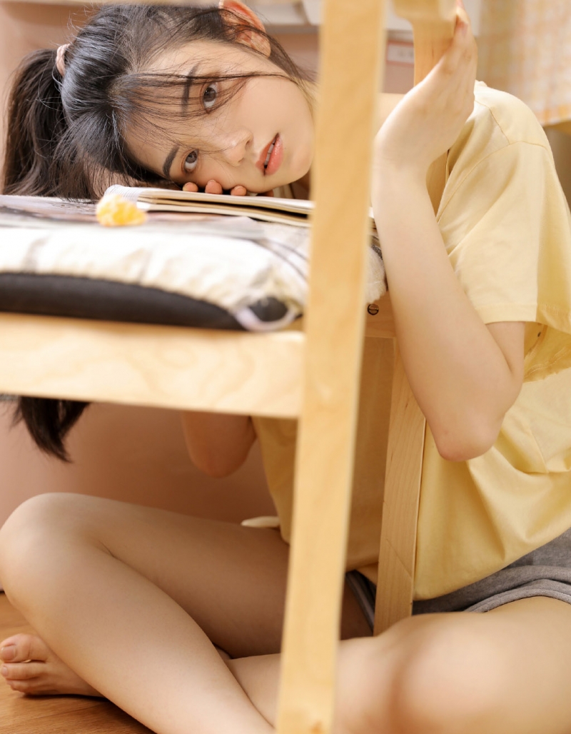 清纯女友长得亭亭玉立清新美女图  第10张