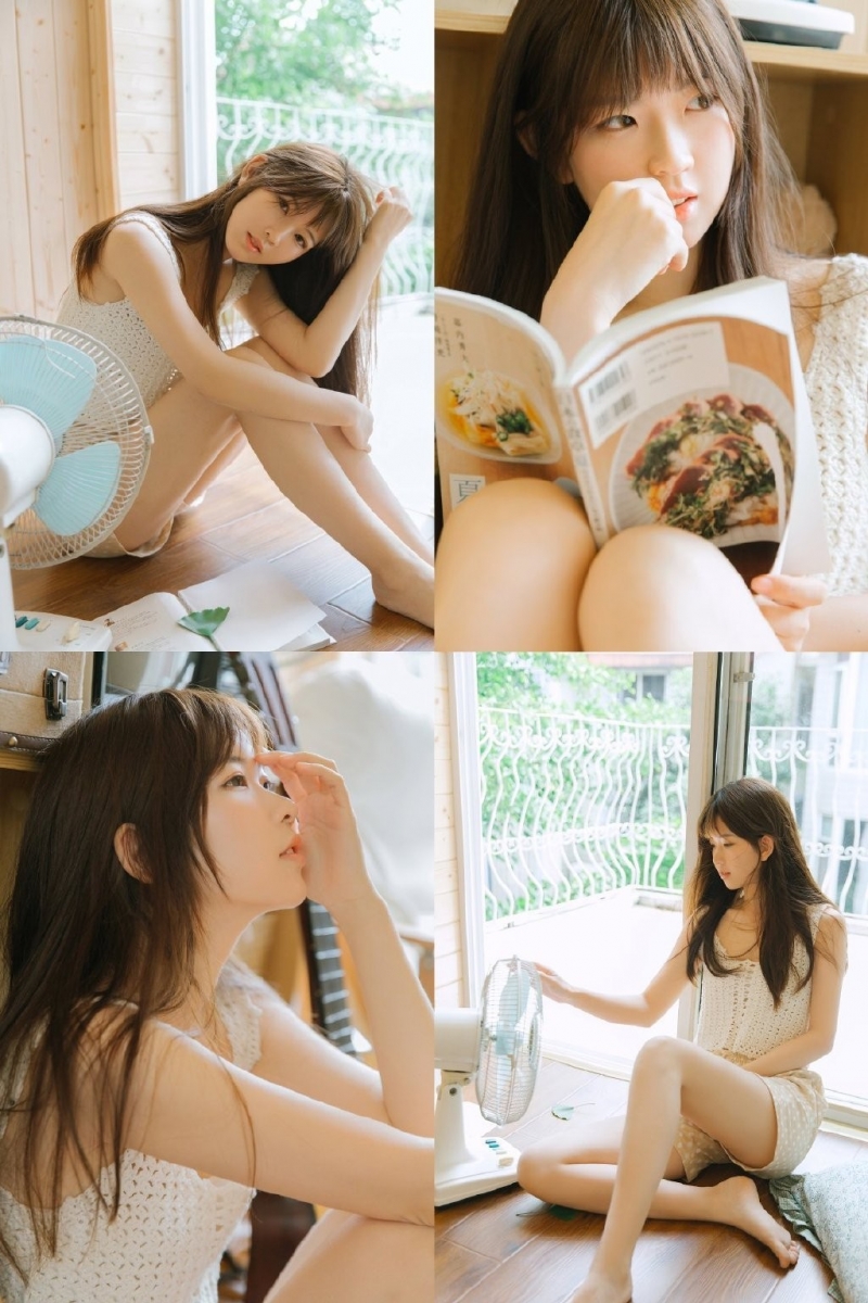 长腿妹妹长发飘飘清凉写真摄影  第7张