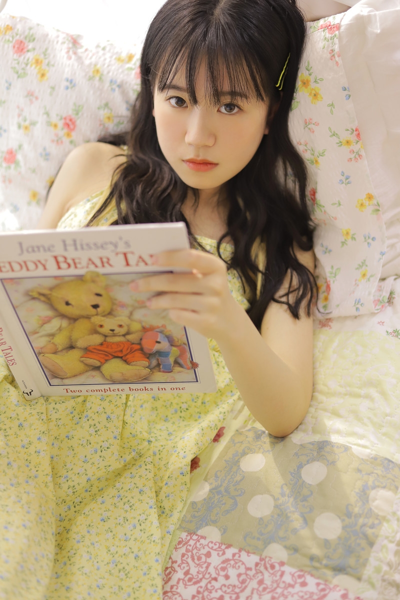 吊带少女粉面桃腮唯美养眼写真  第6张