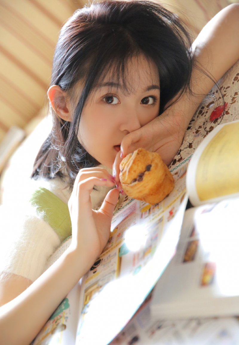 佛系少女青春洋溢活力美女图  第6张