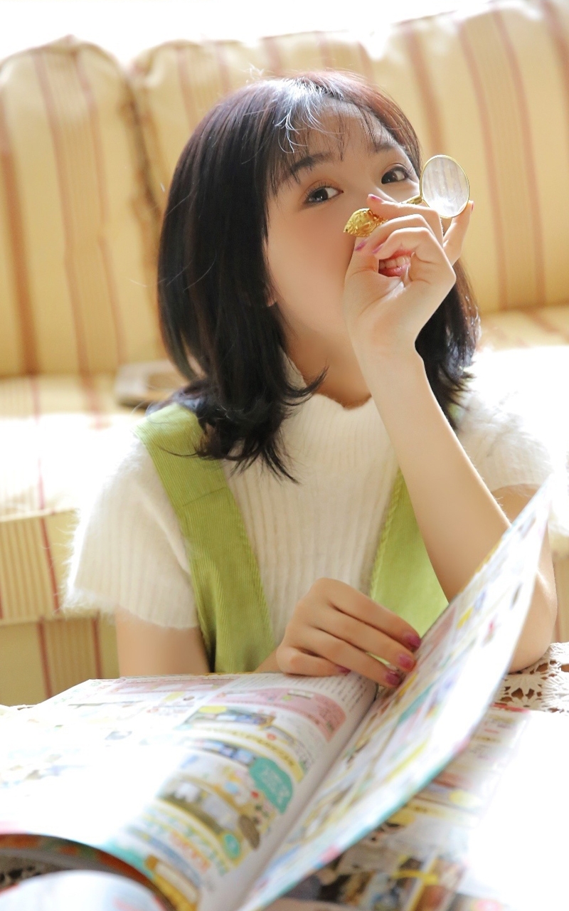 佛系少女青春洋溢活力美女图  第12张