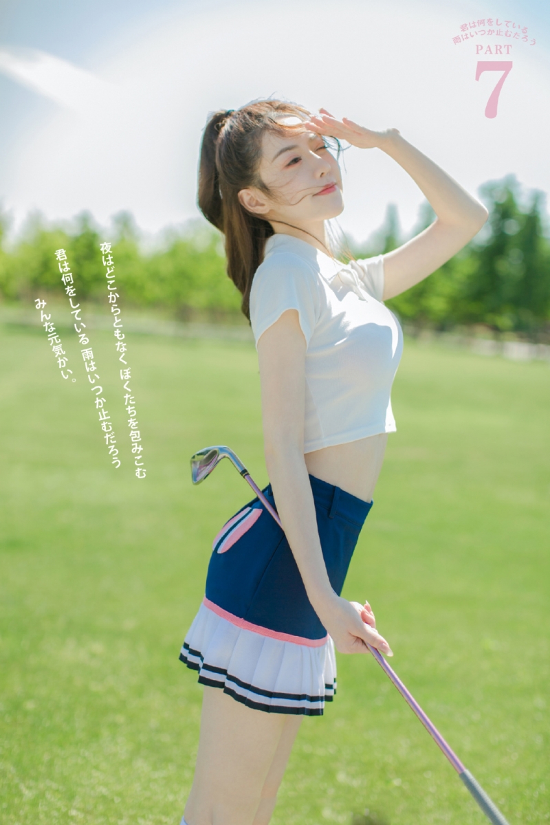 青春美少女超短裙白丝美腿写真  第9张