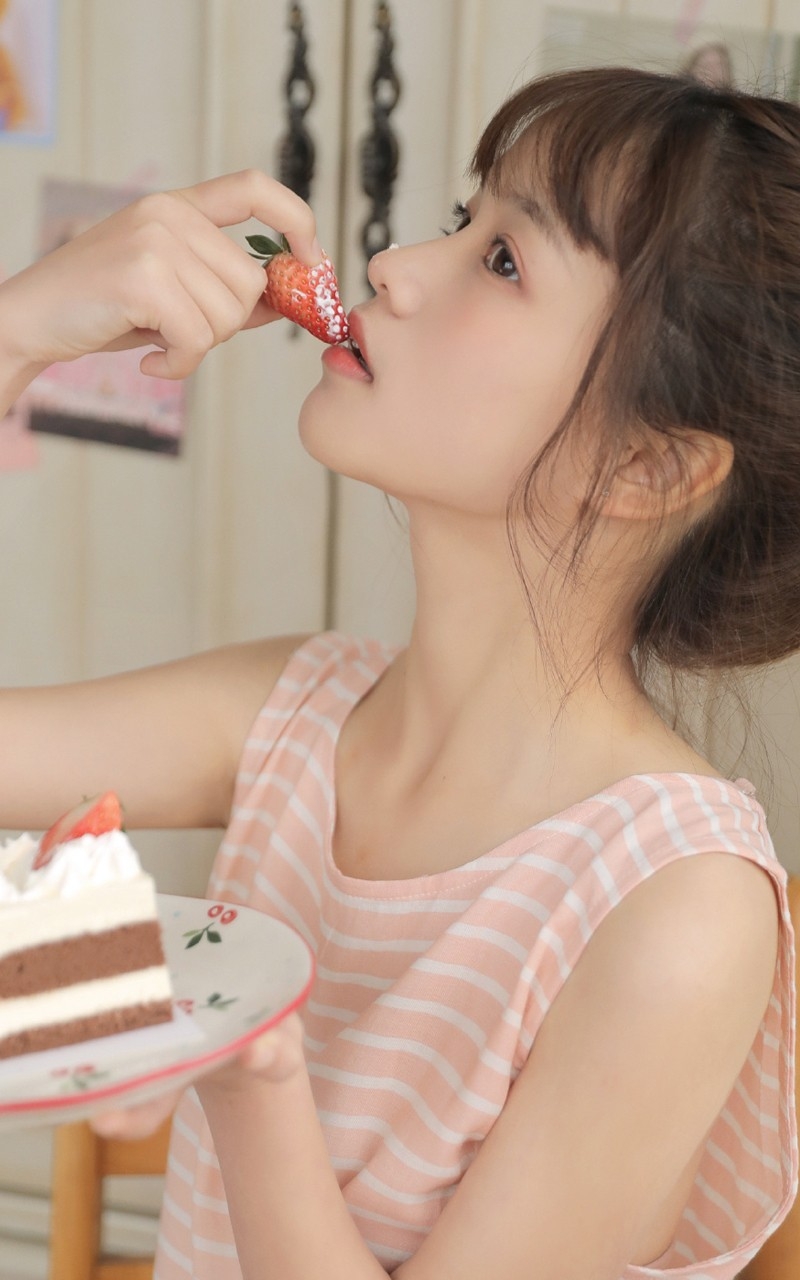 单马尾萌妹子白嫩肌肤私房写真  第15张