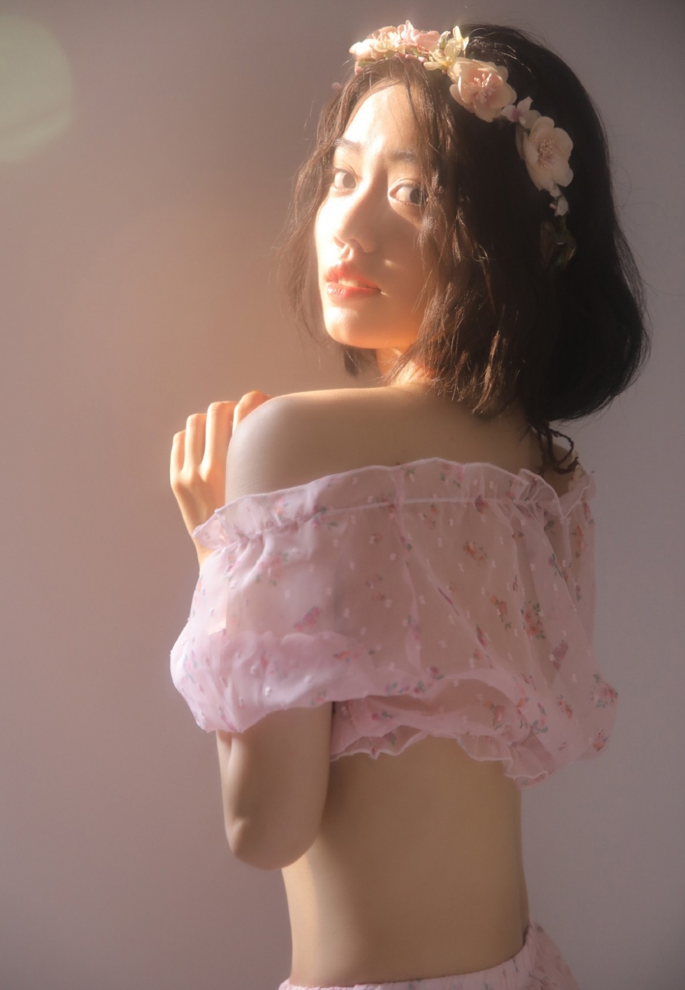 甜美少女小蛮腰大长腿精选图片  第3张