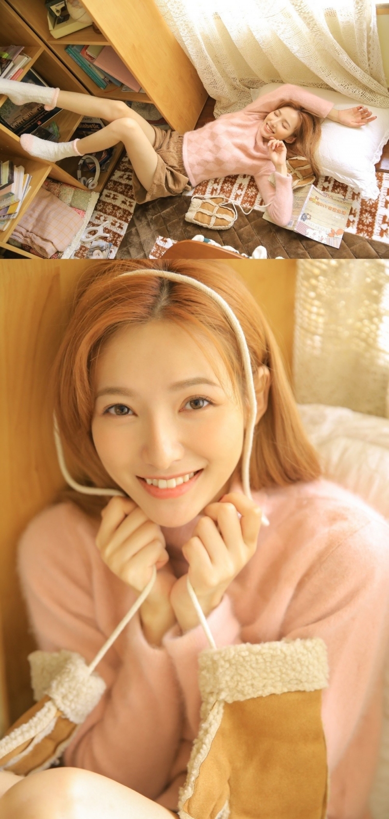 金发少女甜美笑容清新可人写真  第7张