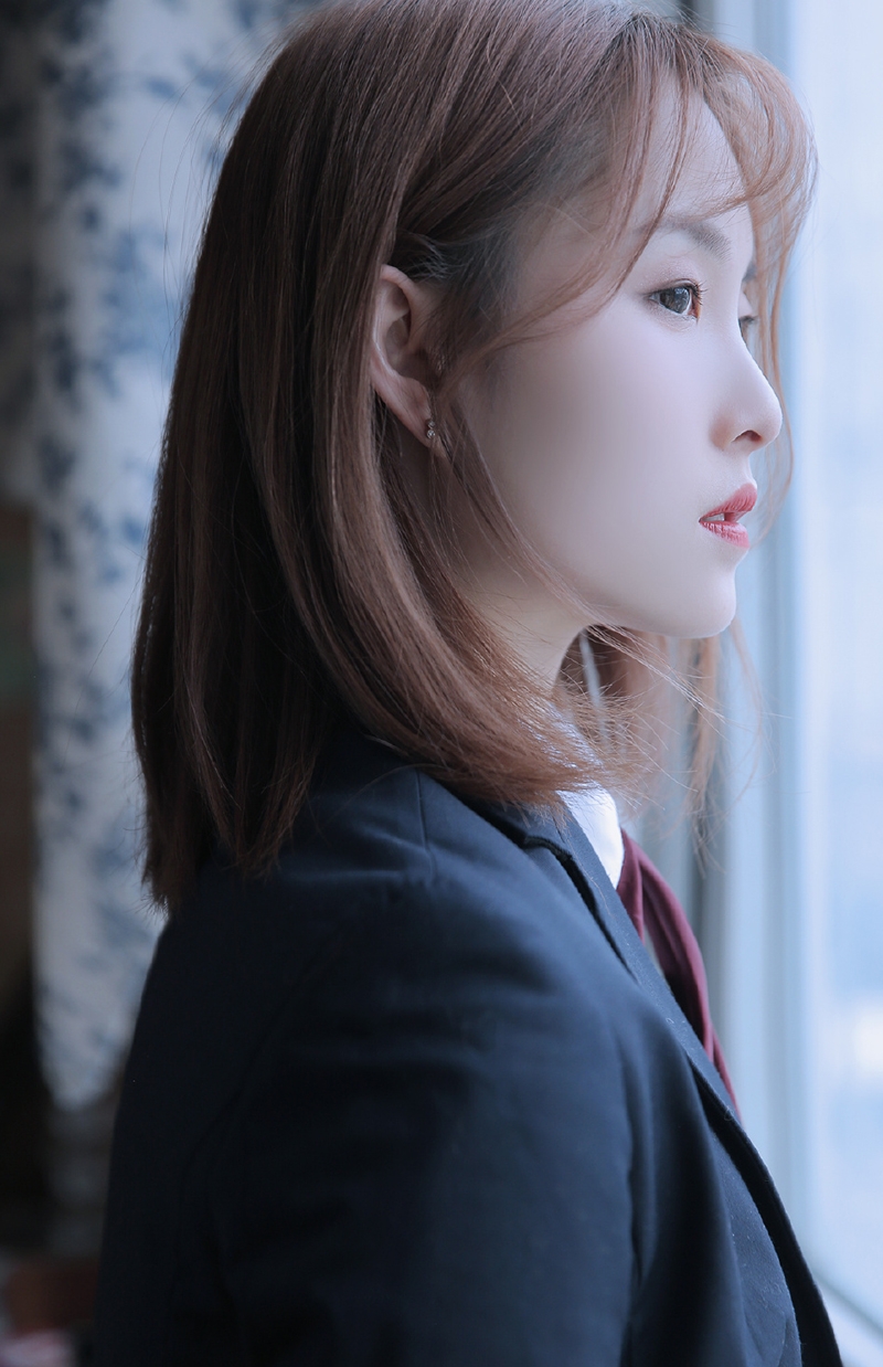 JK制服美女学生妹青春活力套图  第2张