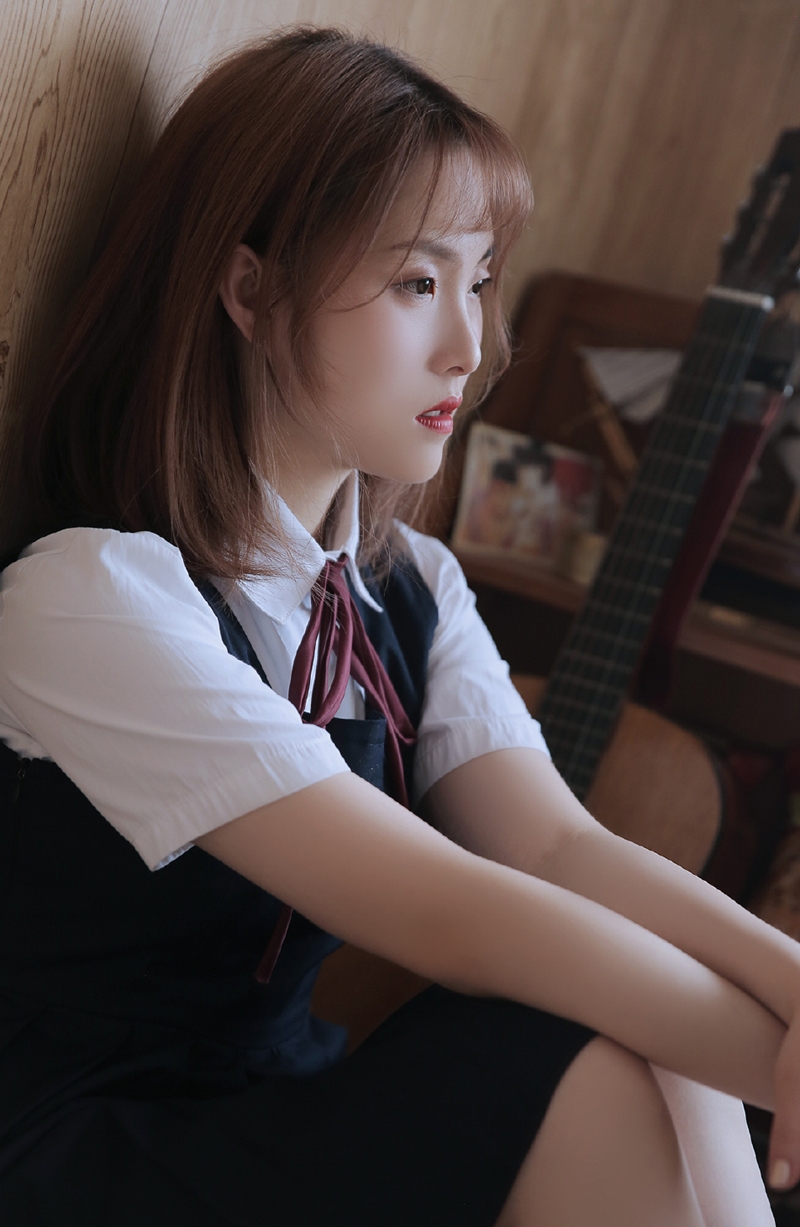 JK制服美女学生妹青春活力套图  第3张