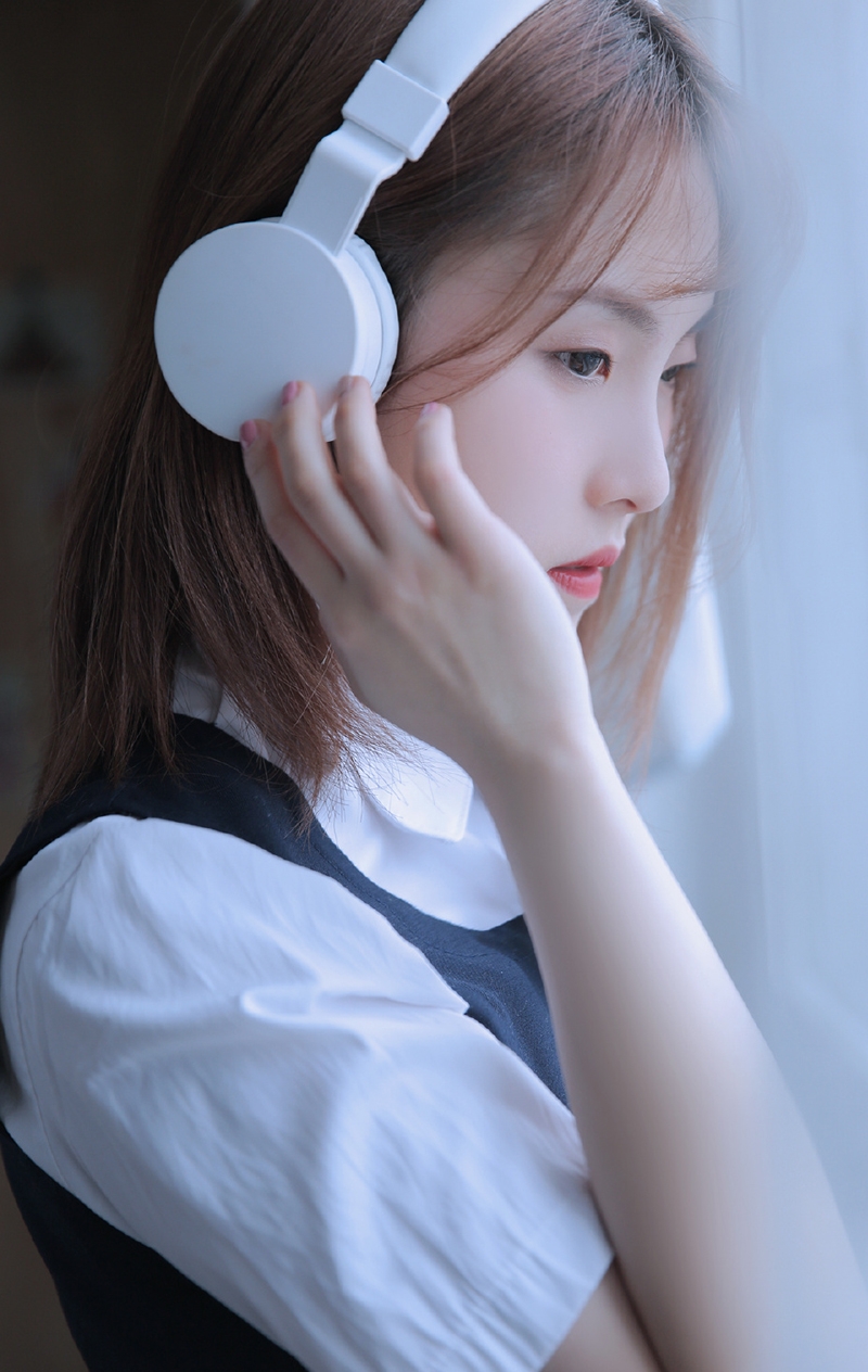 JK制服美女学生妹青春活力套图  第7张