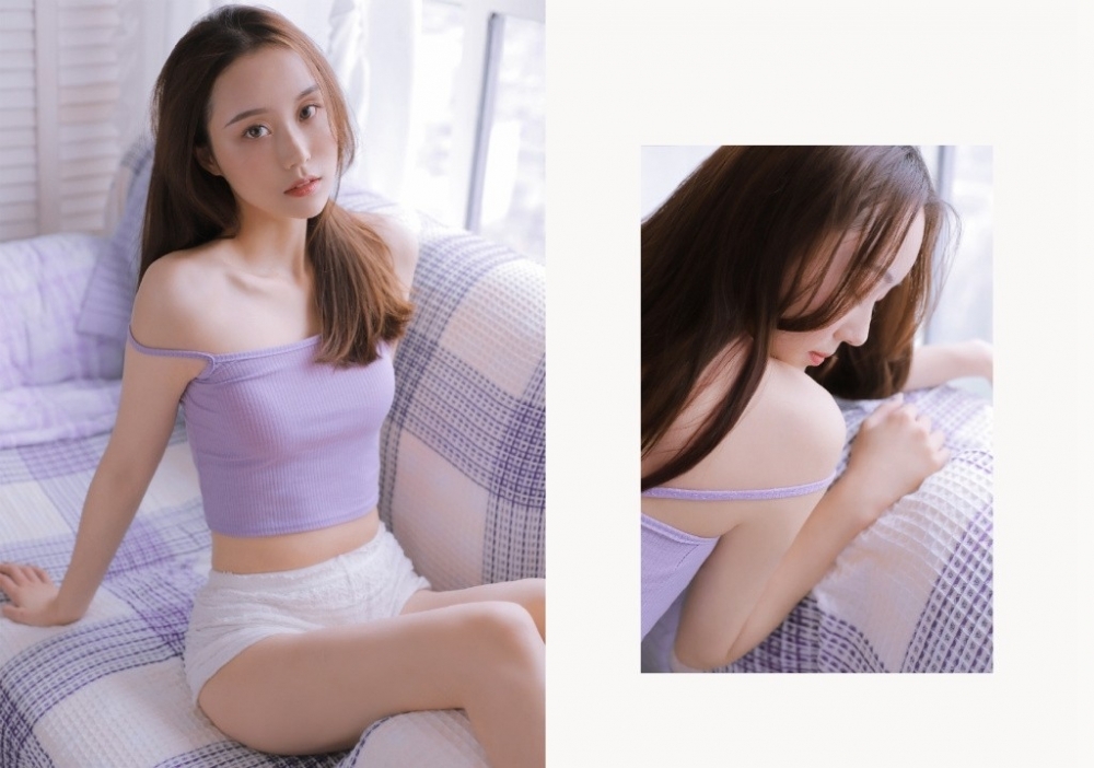 邻家女孩小蛮腰大长腿居家美图  第6张