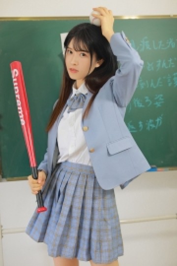 清新靓丽的美女校花学生制服校园写真图片
